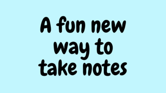A 16x9 thumbnail showing a solid blue background. The text is present and occupies most of the height of the thumbnail. The same solid blue color is in the background. The background is wider, relative to the text, than it is in the source image.